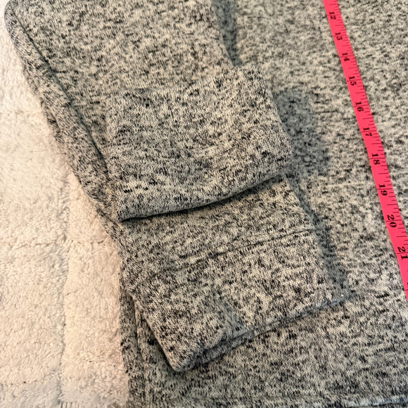 Eddie Bauer Mens Gray Fleece Mock Pullover Henley Sweater Sweatshirt Size XL - Picture 10 of 12